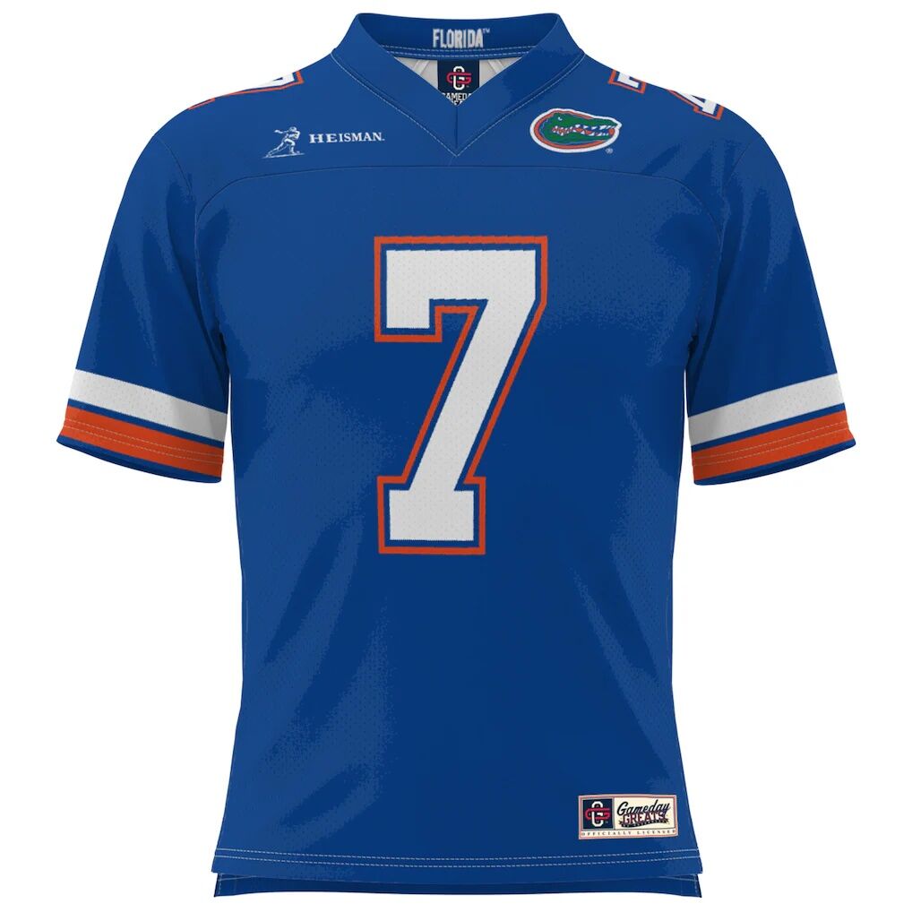 Danny Wuerffel Florida Gators Youth Heisman Football Jersey - Royal