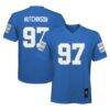 Aidan Hutchinson Detroit Lions Youth Replica Jersey - Blue - Front View