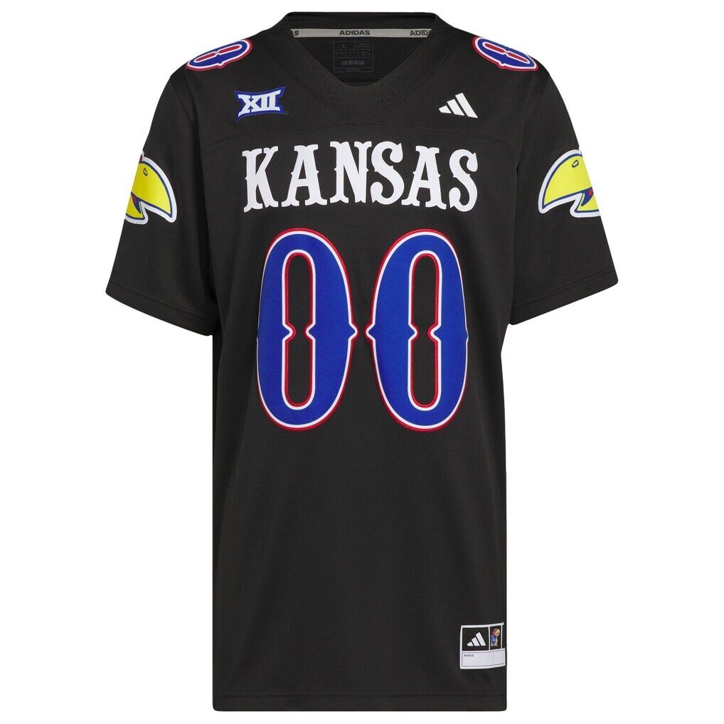 #00 Kansas Jayhawks adidas Alternate Premier Jersey