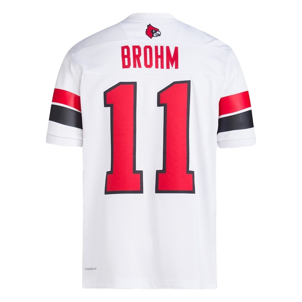 Jeff Brohm Louisville Cardinals adidas Football Icon Premier Jersey