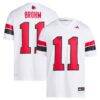 Jeff Brohm Louisville Cardinals adidas Football Icon Premier Jersey - White - Front View