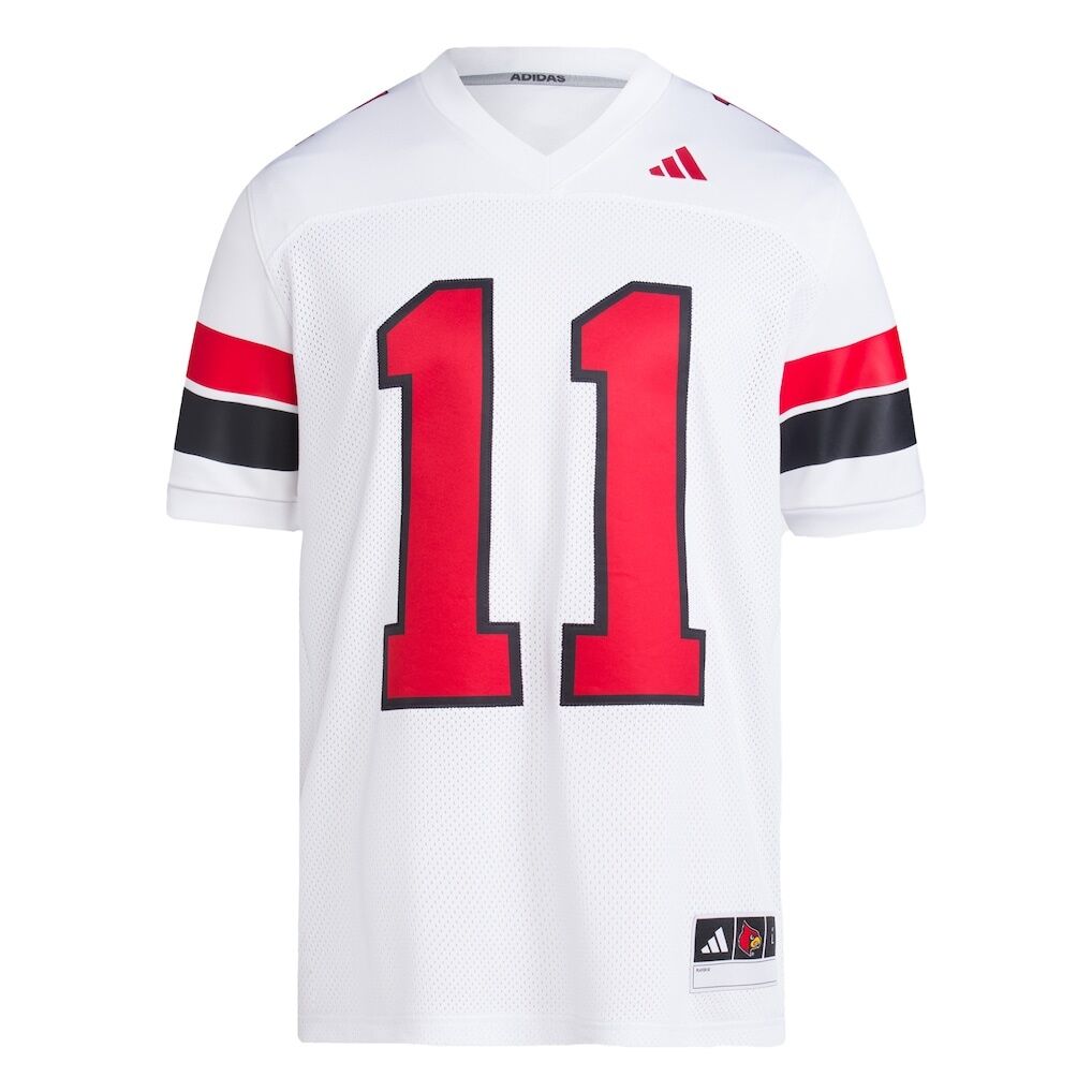 Jeff Brohm Louisville Cardinals adidas Football Icon Premier Jersey