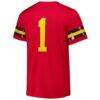 #1 Grambling Tigers adidas Premier Strategy Jersey - Red - Detail View