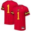 #1 Grambling Tigers adidas Premier Strategy Jersey - Red - Front View