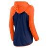 Houston Astros Fashion7 Women's Script Sleeve Full-Zip Hoodie - - Detail View