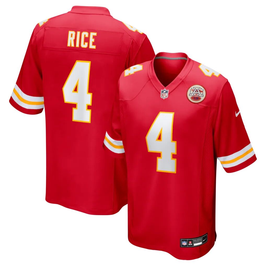 Rashee Rice Kansas City Chiefs Nike  Game Jersey