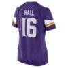 Jaren Hall Minnesota Vikings Nike Women's Game Jersey - Purple - Detail View