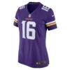 Jaren Hall Minnesota Vikings Nike Women's Game Jersey - Purple - Side View