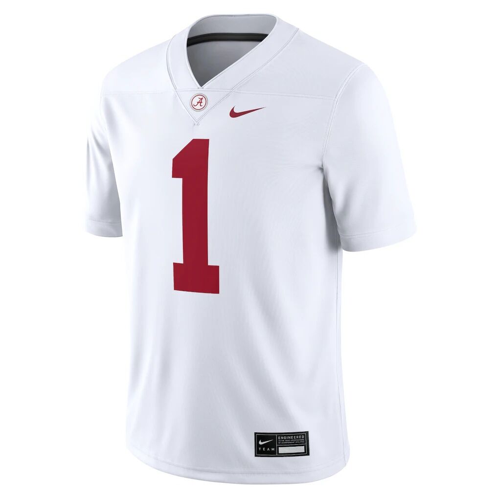 #1 Alabama Crimson Tide Nike Game Jersey