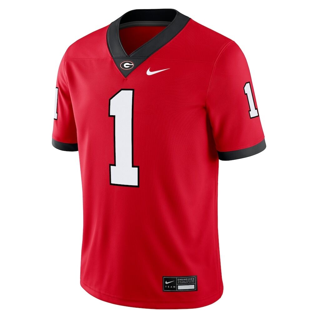 #1 Georgia Bulldogs Nike Game Jersey