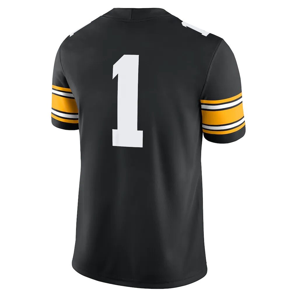 #1 Iowa Hawkeyes Nike Game Jersey