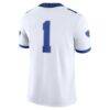 #1 Kentucky Wildcats Nike Game Jersey - White - Detail View