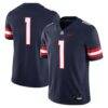 #1 Arizona Wildcats Nike Game Jersey - Navy - Front View