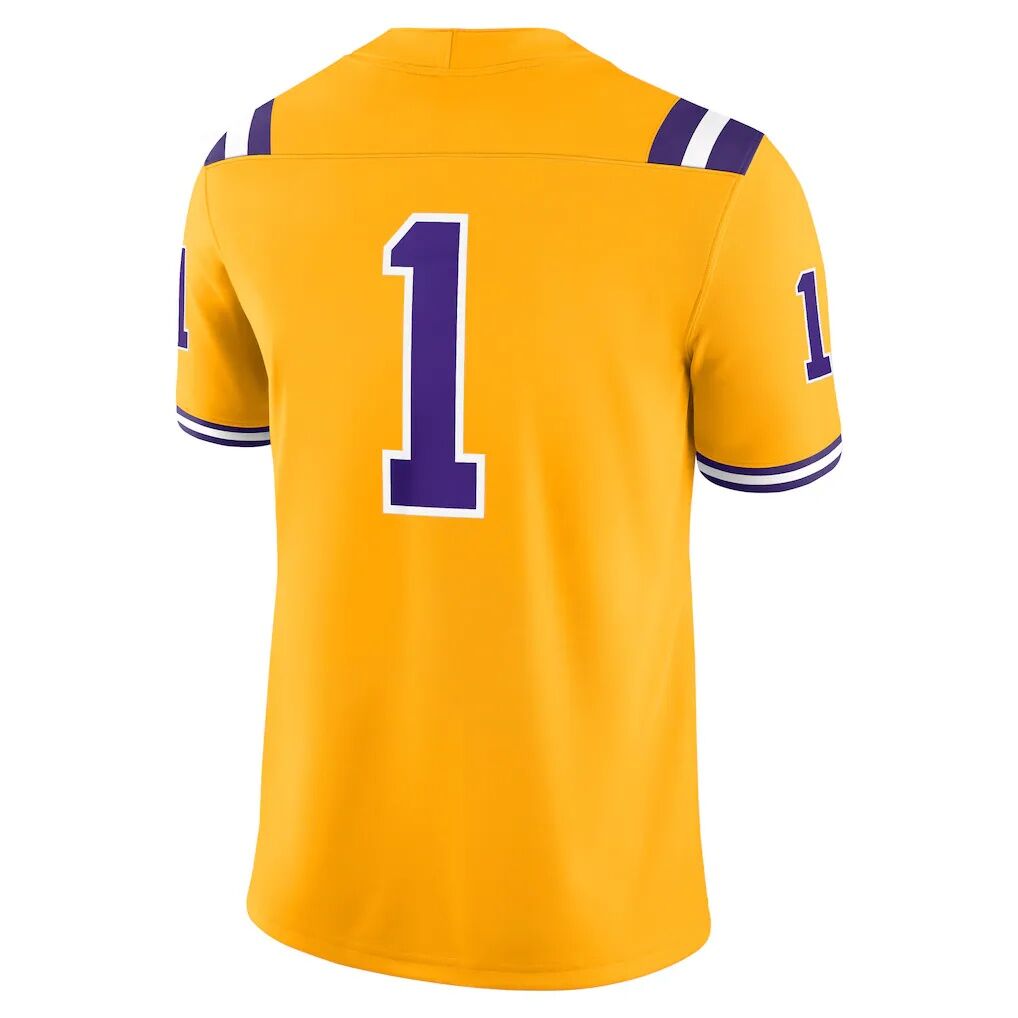 #1 LSU Tigers Nike Alternate Game Jersey