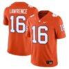 Trevor Lawrence Clemson Tigers Nike Alumni Game Jersey - Orange - Front View