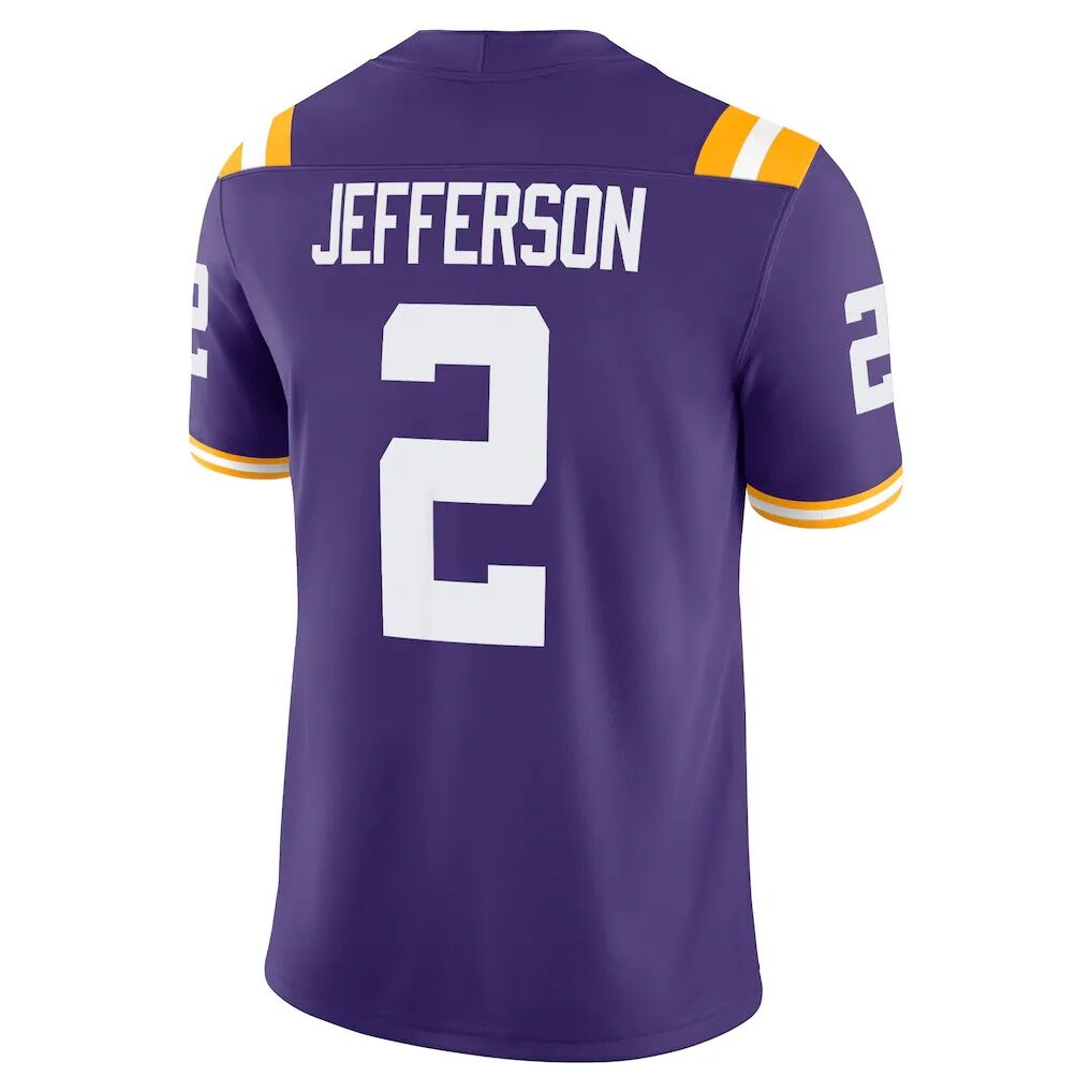 Justin Jefferson LSU Tigers Nike Alumni Game Jersey