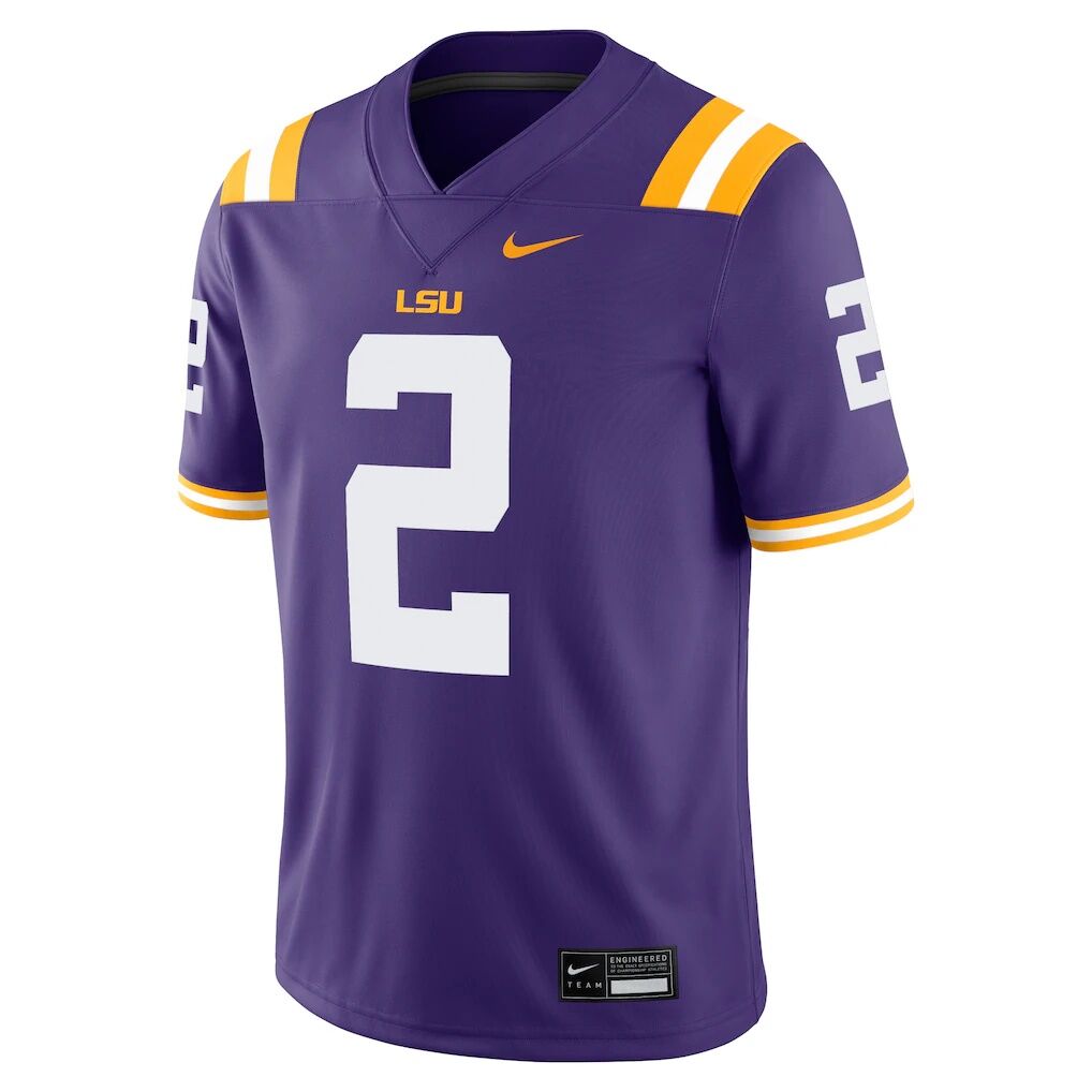 Justin Jefferson LSU Tigers Nike Alumni Game Jersey