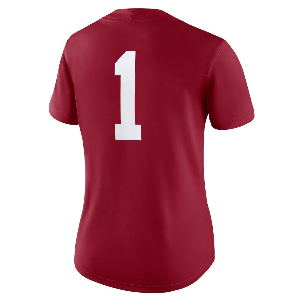 #1 Alabama Crimson Tide Nike Women's Game Jersey