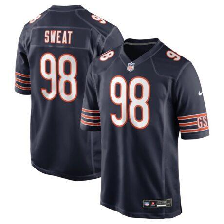Montez Sweat Chicago Bears Nike Game Jersey - Navy - Front View