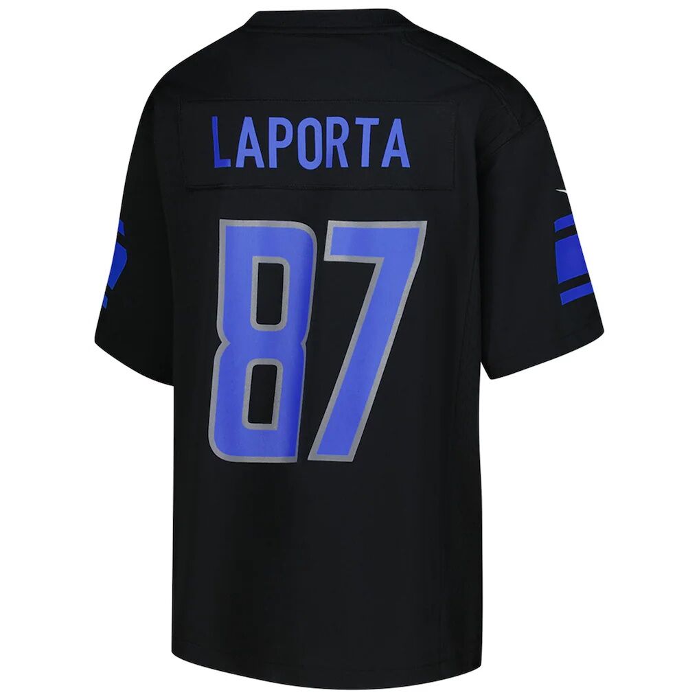 Sam LaPorta Detroit Lions Nike Youth Game Jersey