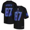 Sam LaPorta Detroit Lions Nike Youth Game Jersey - Black - Front View