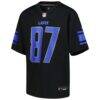 Sam LaPorta Detroit Lions Nike Youth Game Jersey - Black - Side View