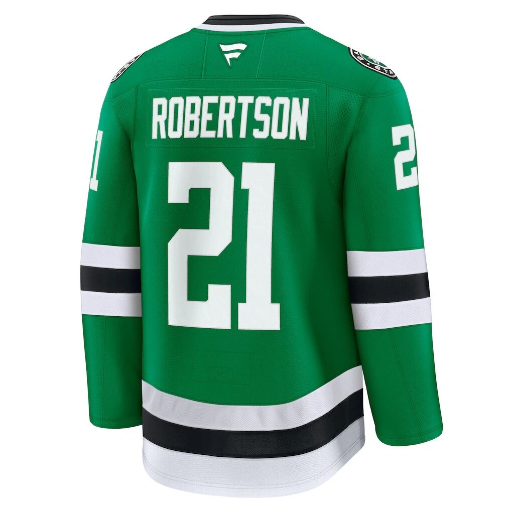 Jason Robertson Dallas Stars Fashion7 Home Premium Jersey - Kelly Green
