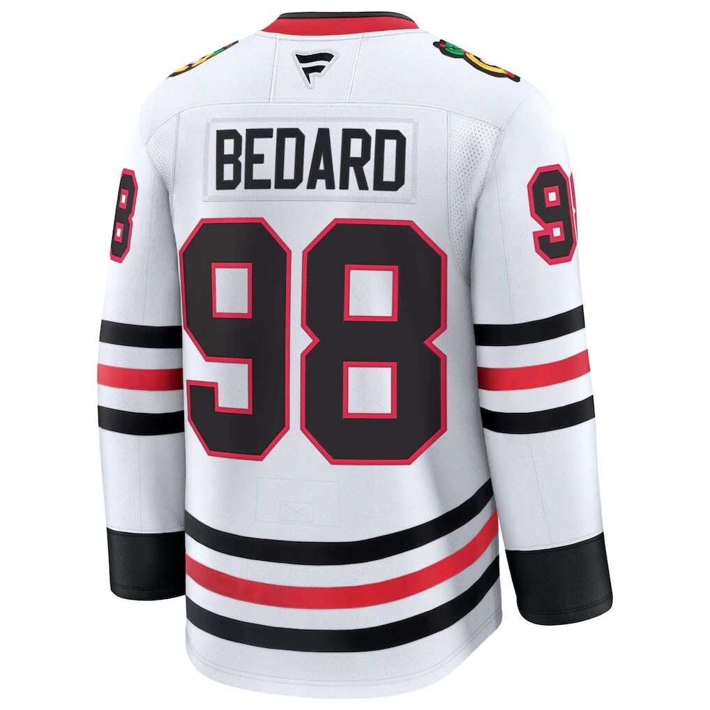 Connor Bedard Chicago Blackhawks Fashion7 Away Premium Jersey