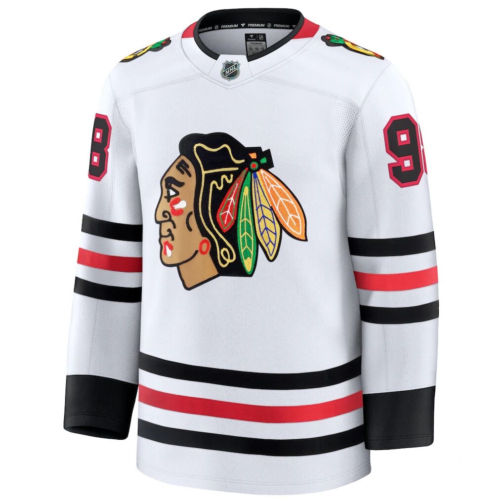 Connor Bedard Chicago Blackhawks Fashion7 Away Premium Jersey