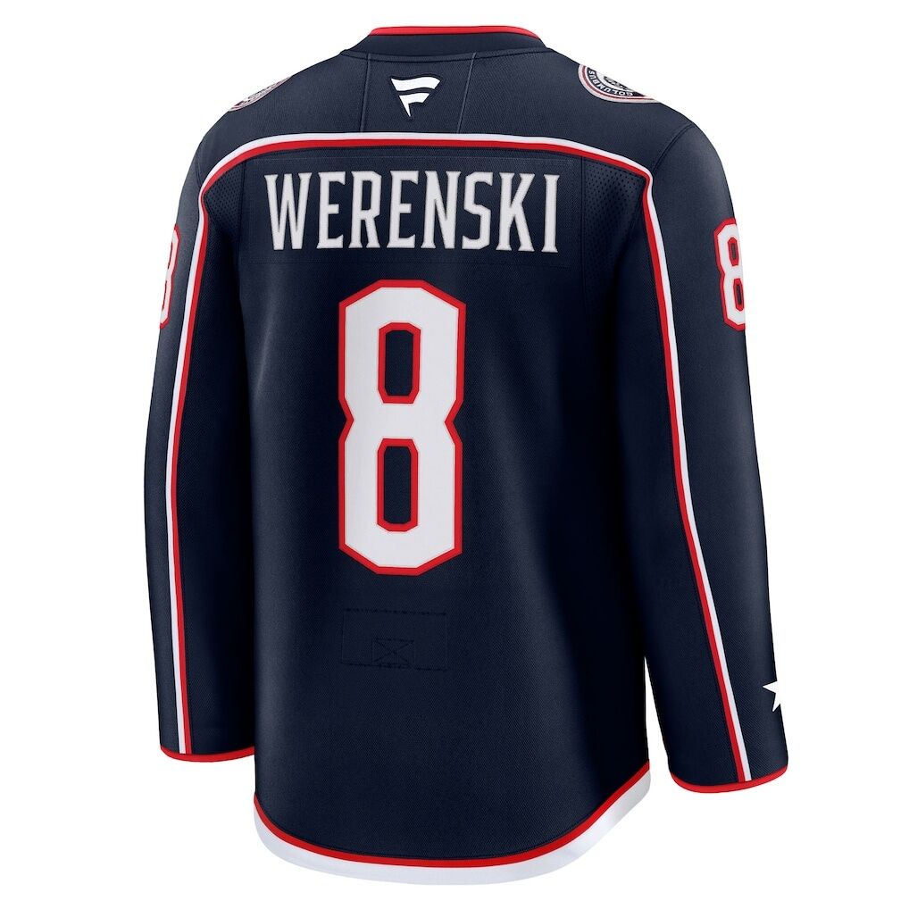 Zach Werenski Columbus Blue Jackets Fashion7 Home Premium Jersey