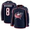 Zach Werenski Columbus Blue Jackets Fashion7 Home Premium Jersey - Navy - Front View