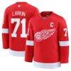 Dylan Larkin Detroit Red Wings Fashion7 Home Premium Jersey - Red - Front View