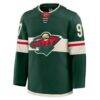 Kirill Kaprizov Minnesota Wild Fashion7 Home Premium Jersey - Green - Side View