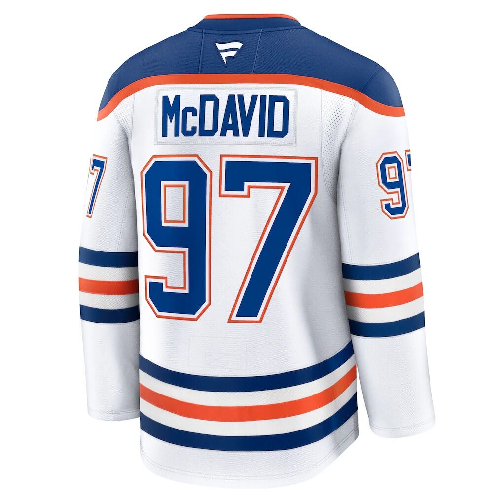 Connor McDavid Edmonton Oilers Fashion7 Away Premium Jersey