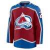 Nathan MacKinnon Colorado Avalanche Fashion7 Home Premium Jersey - Burgundy - Side View