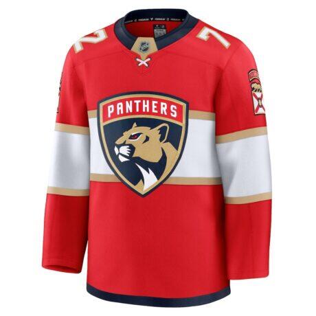 Sergei Bobrovsky Florida Panthers Fashion7 Premium Jersey - Red - Front View