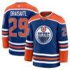 Leon Draisaitl Edmonton Oilers Fashion7 Home Premium Jersey - - Front View