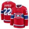 Cole Caufield Montreal Canadiens Fashion7 Home Premium Jersey - Red - Front View