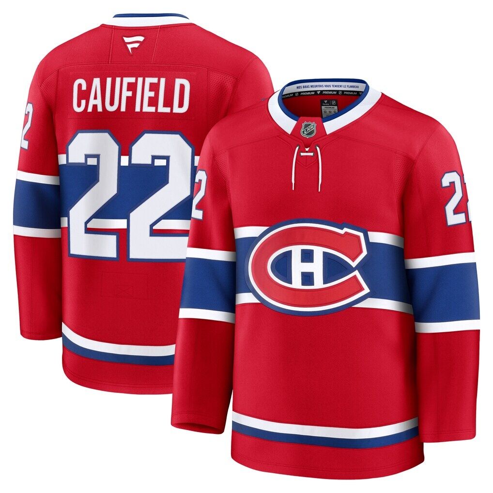 Cole Caufield Montreal Canadiens Fashion7 Home Premium Jersey