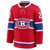 Cole Caufield Montreal Canadiens Fashion7 Home Premium Jersey - Red - Side View