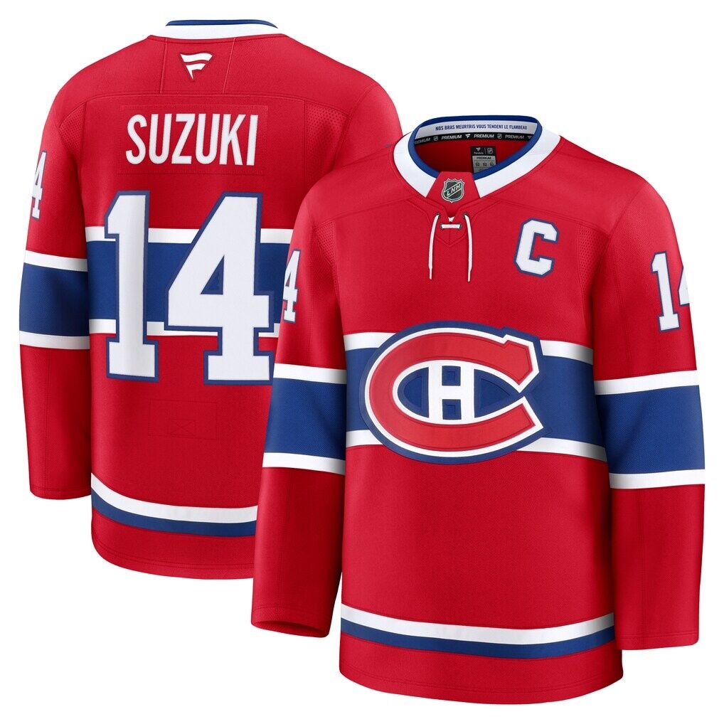 Nick Suzuki Montreal Canadiens Fashion7 Home Premium Jersey