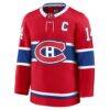 Nick Suzuki Montreal Canadiens Fashion7 Home Premium Jersey - Red - Side View