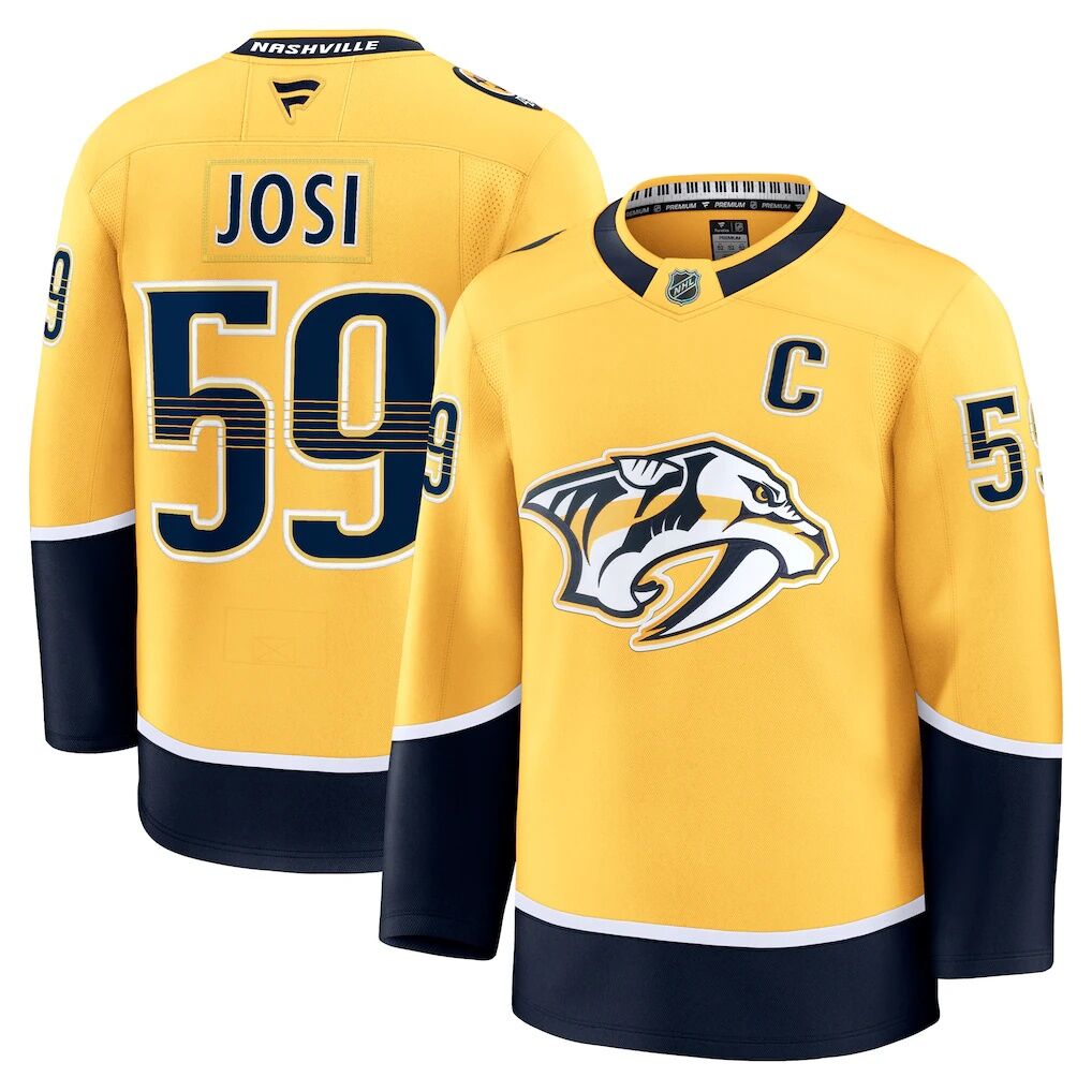 Roman Josi Nashville Predators Fashion7 Home Premium Jersey
