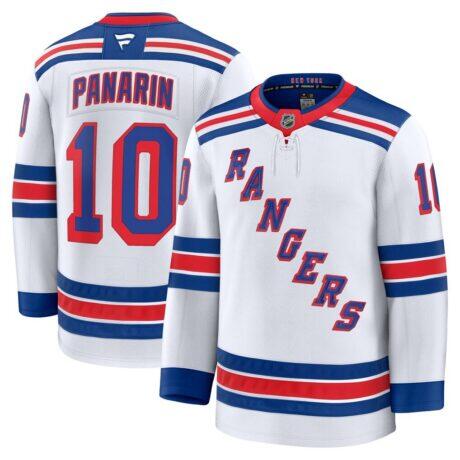 Artemi Panarin New York Rangers Fashion7 Away Premium Jersey - White - Front View