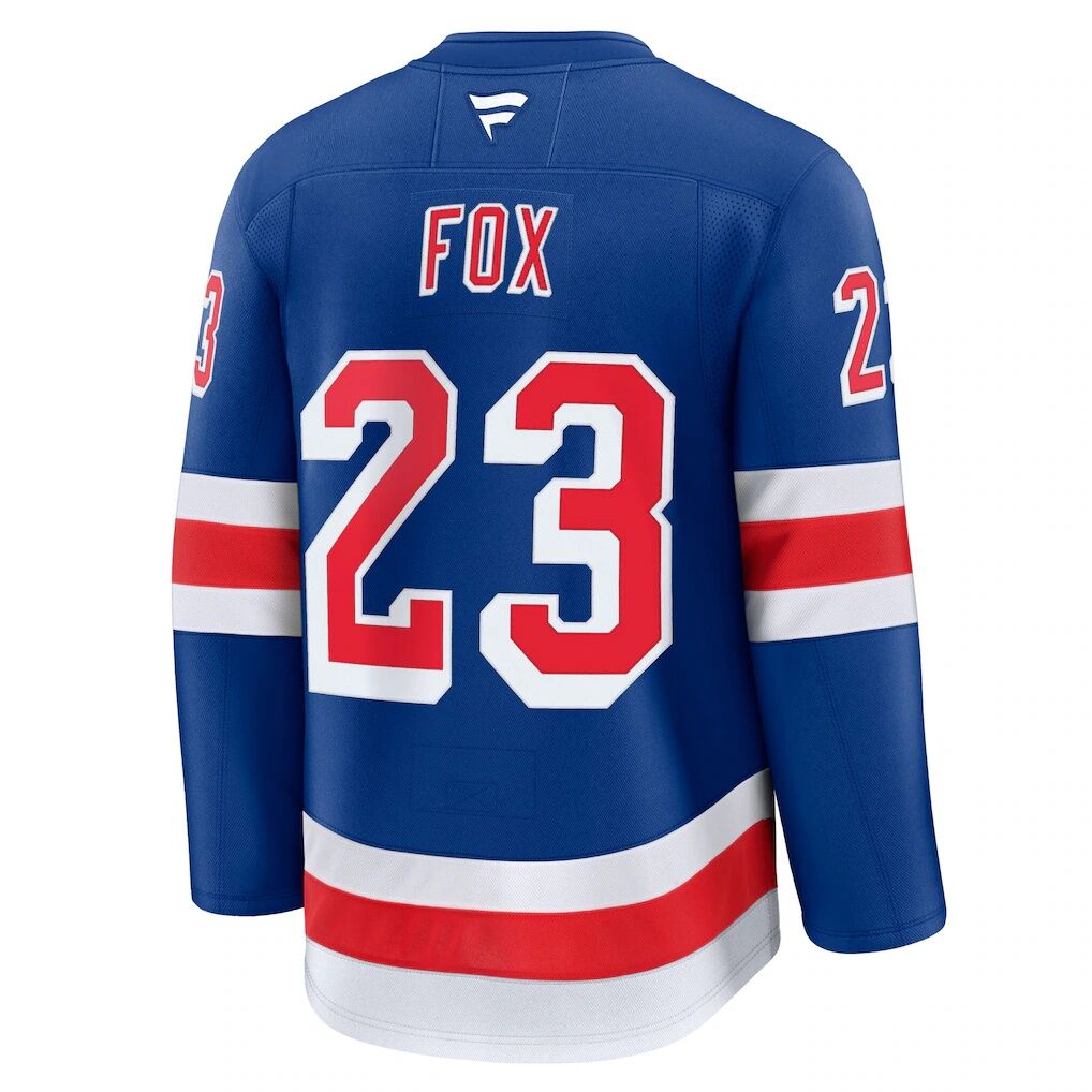 Adam Fox New York Rangers Fashion7 Home Premium Jersey