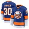 Ilya Sorokin New York Islanders Fashion7 Home Premium Jersey - - Front View