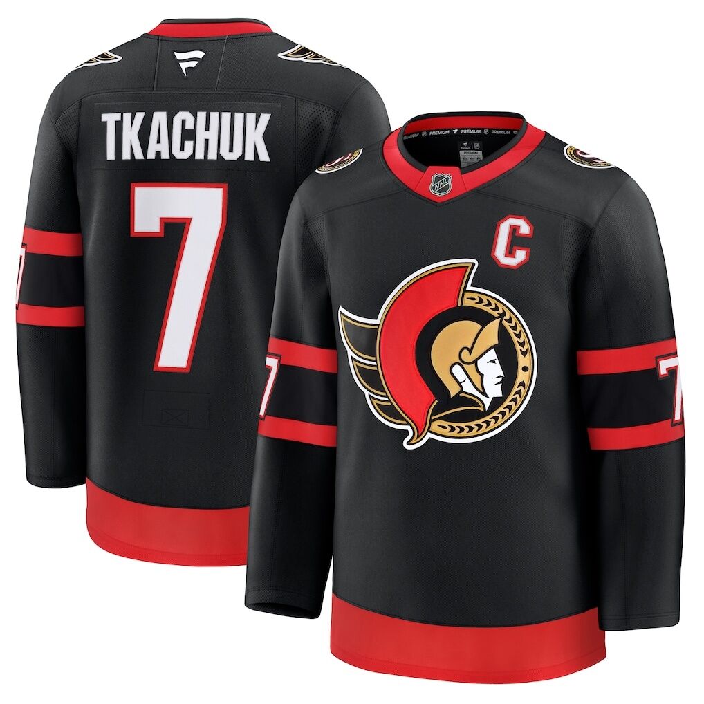 Brady Tkachuk Ottawa Senators Fashion7 Home Premium Jersey