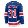 Igor Shesterkin New York Rangers Fashion7 Alternate Premium Jersey - Blue - Detail View