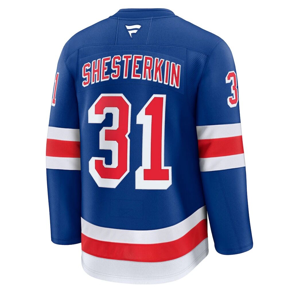Igor Shesterkin New York Rangers Fashion7 Alternate Premium Jersey