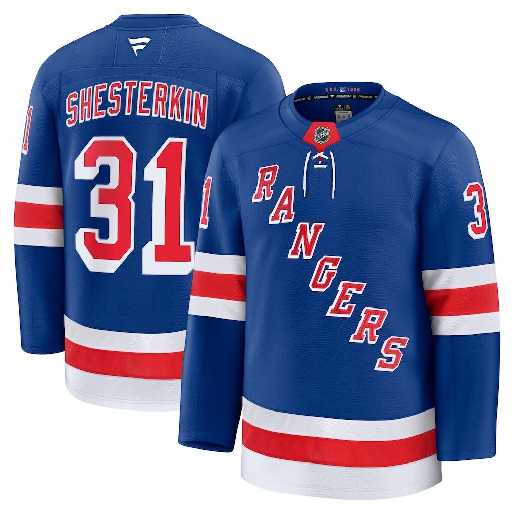 Igor Shesterkin New York Rangers Fashion7 Alternate Premium Jersey